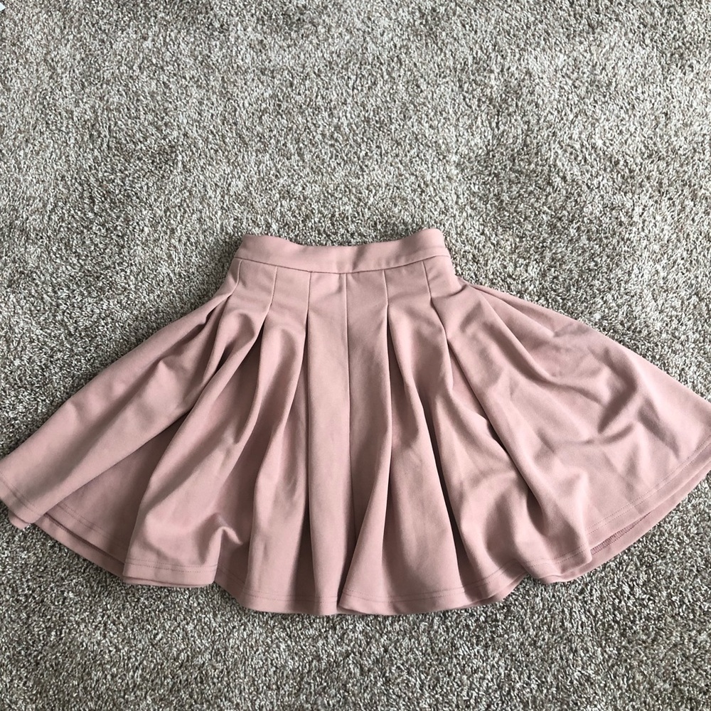Shein pleated skirt